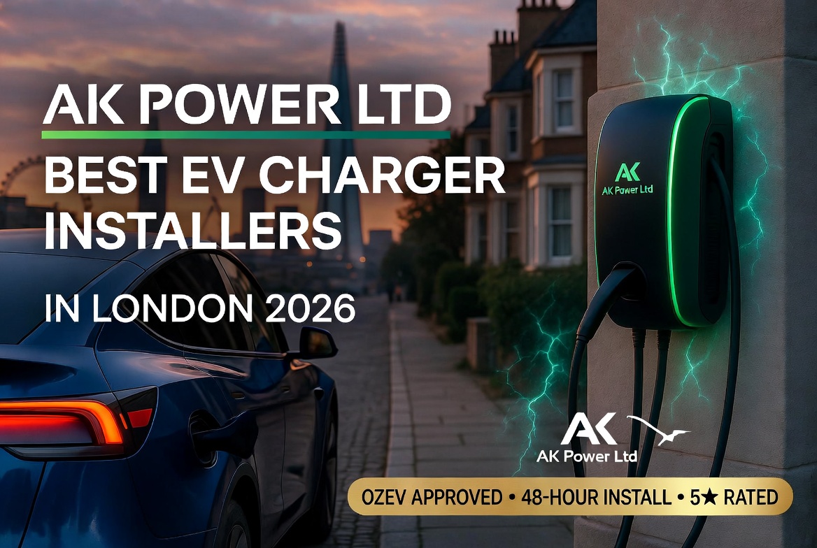 AK Power EV Charger Installation in London